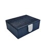 Black Portable Ring Plus Plain Storage Box Organizer