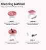 Assorted Portable USB Rechargable Cosmetic & Painting Brush Cleaner