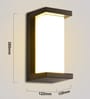 Poter Black Metal Wall Light