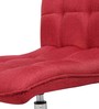 Fuzzy Guest Chair in Red Colour