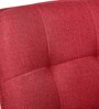 Fuzzy Guest Chair in Red Colour
