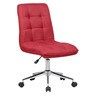 Fuzzy Guest Chair in Red Colour