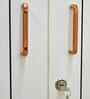 Portland 2 Door Wardrobe With In Dusky Basalt And Ceramic White Finish