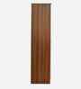 Portland 2 Door Wardrobe In Planked Oak Dark And Ceramic White Finish
