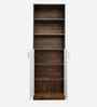 Portland Book Shelf In Dusky Basalt With Ceramic White Finish