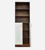 Portland Book Shelf In Dusky Basalt With Ceramic White Finish