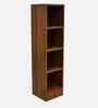 Portland Bookshelf In Planked Oak Dark Finish