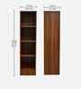 Portland Bookshelf In Planked Oak Dark Finish