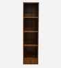 Portland Bookshelf In Planked Oak Dark Finish
