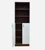 Portland Bookshelf in Ceramic White Finish