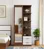 Portland Dressing Unit With Mirror & Drawer In Dusky Basalt With Ceramic White Finish