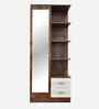 Portland Dressing Unit With Mirror & Drawer In Dusky Basalt With Ceramic White Finish