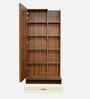 Portland Dressing Unit M In Planked Oak Dark With Ceramic White Finish