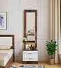 Portland Dressing Unit In Dusky Basalt With Ceramic White Finish