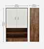 Portland Shoe Cabinet L In Dusky Basalt With Ceramic White Finish