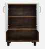 Portland Shoe Cabinet In Dusky Basalt With Ceramic White Finish