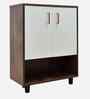 Portland Shoe Cabinet In Dusky Basalt With Ceramic White Finish