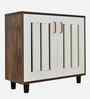 Portland Sideboard In Dusky Basalt With Ceramic White Finish