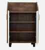 Portland Shoe Cabinet In Dusky Basalt With Ceramic White Finish