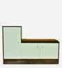 Portland Shoe Cabinet With Seating In Dusky Basalt With Ceramic White Finish