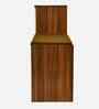 Portland Shoe Cabinet With Seating In Planked Oak Dark With Ceramic White Finish