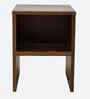 Portland Bedside Table In Dusky Basalt Finish
