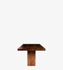 Portland Solid Wood 6 Seater High Dining Table In Premium Acacia Finish