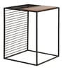 Porto End Table in Black Finish