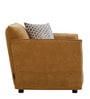 Portugal Fabric 1 Seater Sofa in Brown Colour Portugal Fabric 1 Seater Sofa in Brown Colour