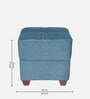 Posh Fabric Ottoman In Blue Colour