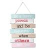 Be A Happy Person Positive Quotes Wall Hanging