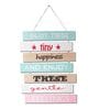Enjoy These Tiny Happiness Positive Quotes Wall Hanging