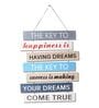 When You Are Truly Happy Positive Quotes Wall Hanging