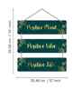 Positive Quotes Wooden Wall Hanging for Home-Positive Mind Vibe Life
