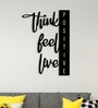 Positive Vibes Metal Wall Art