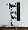 Positive Vibes Metal Wall Art