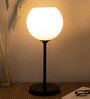 Possini Euro Black Metal Table Lamp