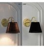 Possio Single Light Wall Fitting With Black Shade