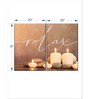 Orange Spa Relax Panels Canvas Wall Art Panels ( Set Of 2)