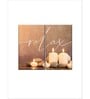 Orange Spa Relax Panels Canvas Wall Art Panels ( Set Of 2)