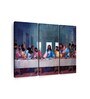 Blue Last Supper Wall Art Panels ( Set Of 3)