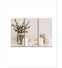 Beige Green Zen Bathroom Framed Wall Art Panels ( Set Of 3)