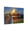 Blue Green Sunny St. Louis Panels Wall Art Panels ( Set Of 3)