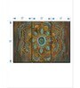 Brown Bombay Bohemian Panels Canvas Wall Art Panels ( Set Of 3)