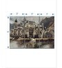 Brown Medieval Castle Panels Canvas Wall Art Panels ( Set Of 3)