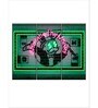 Green Pink Show Me The Money Printed Framed Wall Art Panels ( Set Of 3)
