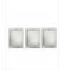 Red Grey Tree Panels Wall Art Panels ( Set Of 3)