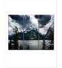 White Green Grand Teton National Park II Printed Framed Wall Art Panels ( Set Of 3)