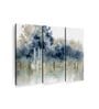 Blue Painting Wall Art Panels ( Set Of 3)