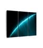 Black Blue Painting Wall Art Panels ( Set Of 3)